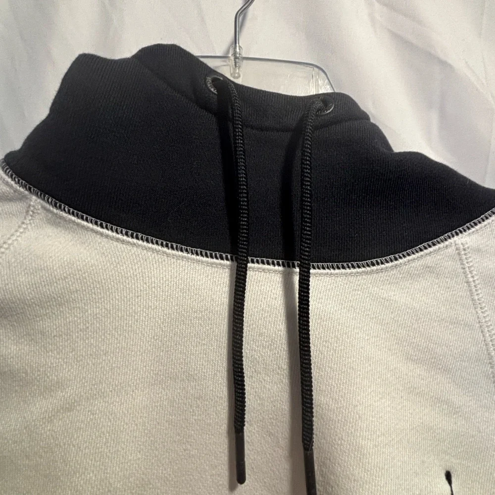 Vintage Jordan The Greatest Men's White and Black Hoodie XL Rare